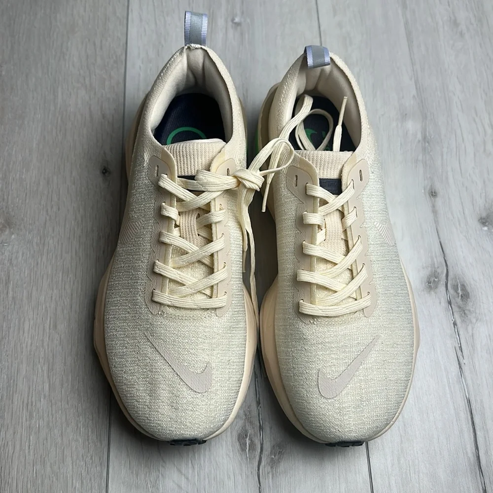Nike Invincible Run FK 3 Light Cream White‎ Men 8 Women 9.5 New With Tags
